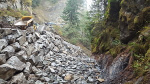 Rock slope stabilization